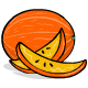 Its the size of a melon, yet tastes like an orange - how strange!