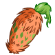 Once you get past the tough skin and layers of fur this fruit tastes surprisingly like a pineapple.