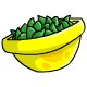 A nice bowl of fresh plant leaves that your Chomby will adore.