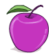 Its just like an apple, except its purple!