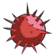 A rather tangy treat that is super sour once you break through the hard spiky casing.