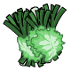 Not one, but two veggies in this strange conglomeration of greenery.