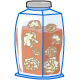 Delicious chunks of cauliflower preserved in a light vinegar dressing.
