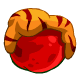 A whole baked apple smothered in Tigerbuggle sauce.