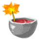 This sparkling cocktail is quite explosive!