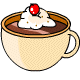 Have a drink and a snack all in one with Cake coffee.