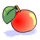A nice plump,juicy red apple. An apple a day keeps the doctor away :)