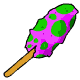 A truly wierd masterpiece, a blend of the finest tropical fruits and a cheesy corn dog!