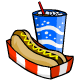 A nice big hot dog and a fizzy drink - the perfect mid-movie treat :)