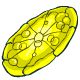 A bubbling lemon sherbert pizza on a tangy lemon base.