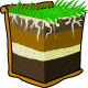 For the Neopian that cant get enough grass. Four different types of dirt topped with a large chunk of fresh turf.