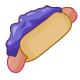 Somebody accidentally spilt some Grape Jam on a hot dog one day... and then ate it, and the recipe has been around ever since!
