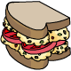 A very special egg salad made with only the finest ingredients.