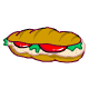Yummy Tuna Sub will satisfy any pets hunger.