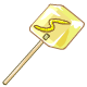 This super sour lollypop comes complete with a gummy worm in the middle - gross!