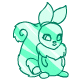 This minty chocolate Neopet treat is rarer and more expensive than the normal chocolate version (and also tastier!)