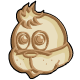 The delicous taste of vanilla cookie moulded into the shape of a Tuskaninny.