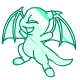 This minty chocolate Neopet treat is rarer and more expensive than the normal chocolate version (and also tastier!)