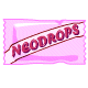 Mmmm... strawberry flavoured Neodrops, my favourite!