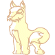 A luxurious white chocolate Lupe.