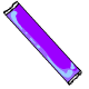 Frozen snowpop-grape-flavoured!