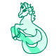 This minty chocolate Neopet treat is rarer and more expensive than the normal chocolate version (and also tastier!)