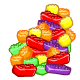 Everyones favourite chewy sweet, strangely they all seem to taste the same, no matter what colour they are.